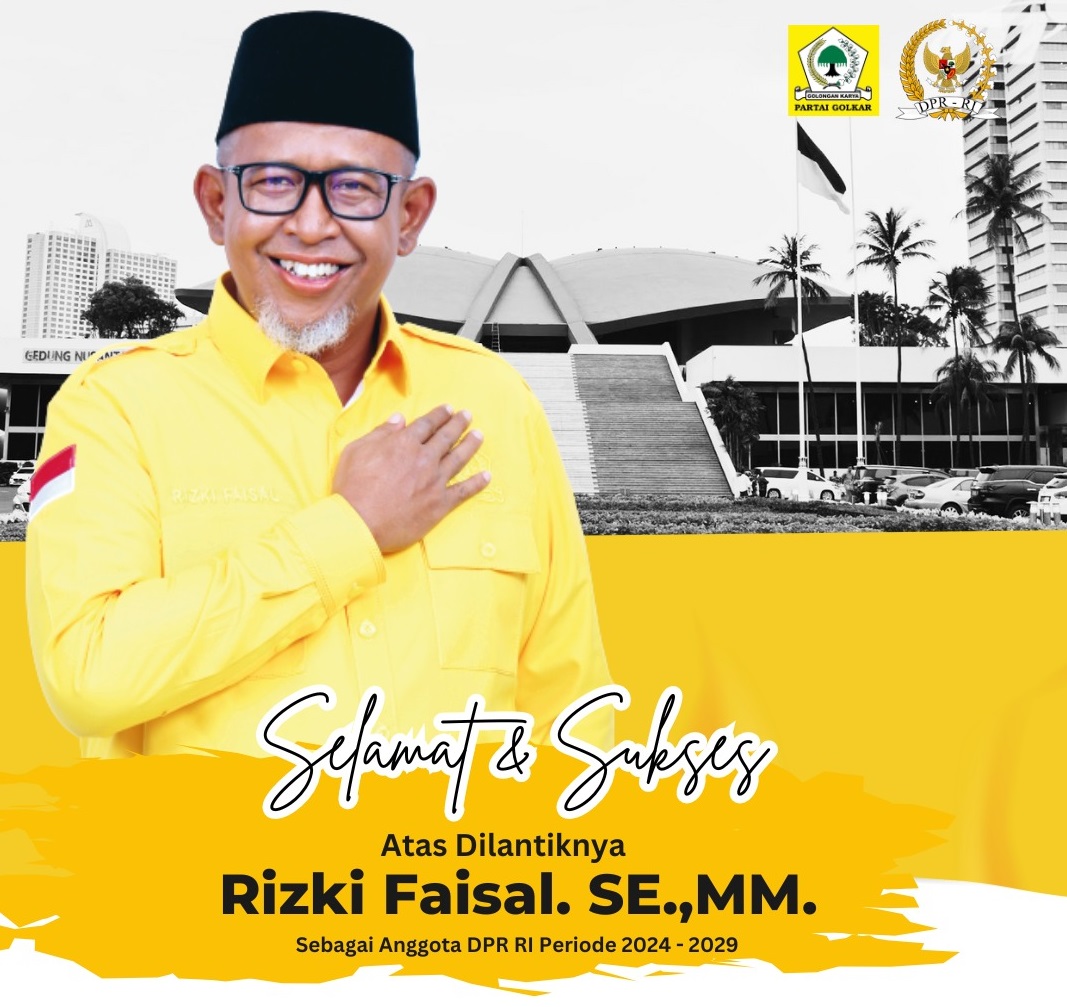 Aktivis ’98 Rizki Faisal Resmi Dilantik Jadi Anggota DPR RI Periode 2024-2029